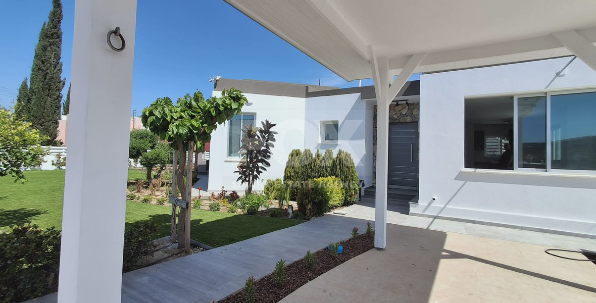 Modern 3-Bedroom Bungalow for Rent in Moni, Limassol – Sea & Mountain Views
