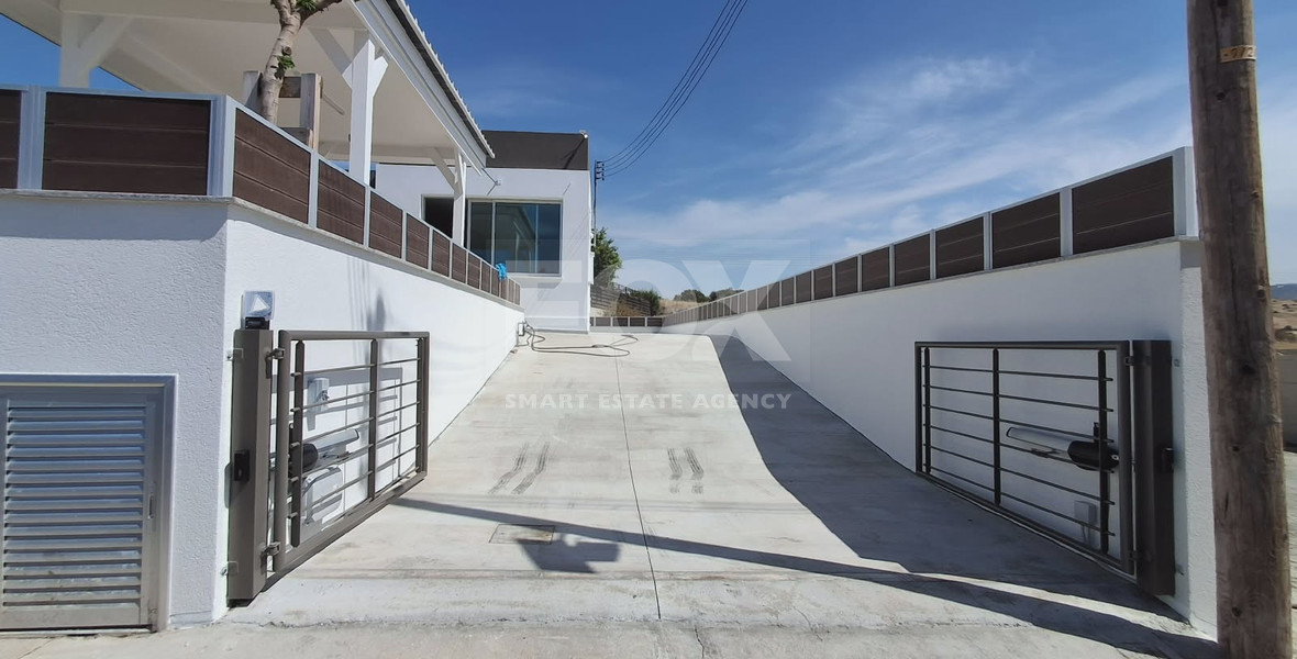Modern 3-Bedroom Bungalow for Rent in Moni, Limassol – Sea & Mountain Views