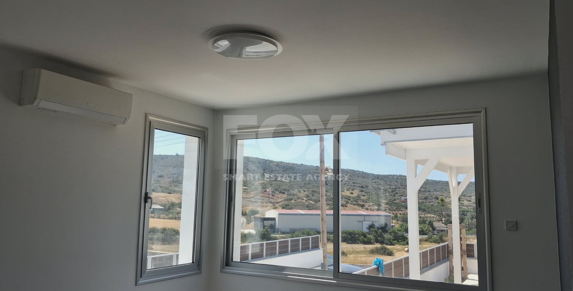 Modern 3-Bedroom Bungalow for Rent in Moni, Limassol – Sea & Mountain Views