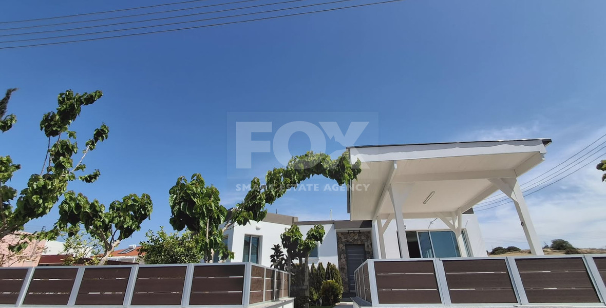 Modern 3-Bedroom Bungalow for Rent in Moni, Limassol – Sea & Mountain Views