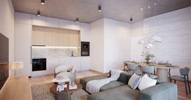 Studio on a second floor in a luxury development in Chloraka for sale