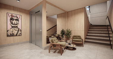 Studio on a second floor in a luxury development in Chloraka for sale