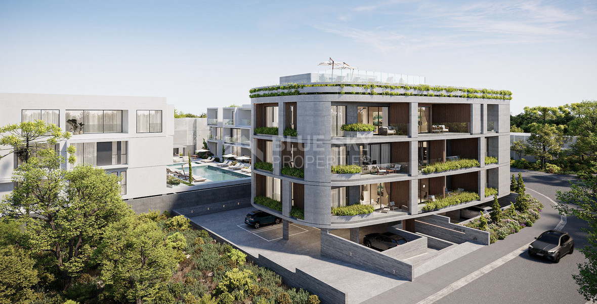 Studio on a second floor in a luxury development in Chloraka for sale
