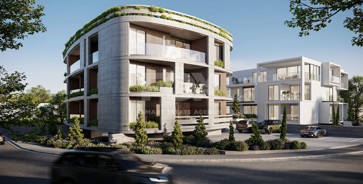 Studio luxury apartment on third floor in a luxury Development in Chloraka area of Paphos