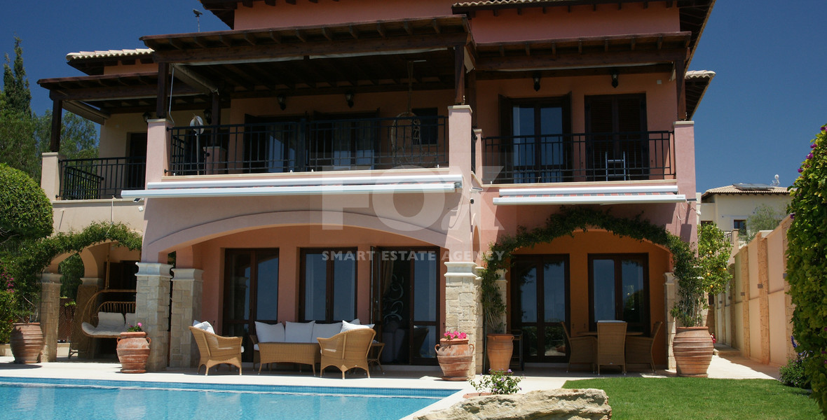 For sale Luxury 5+1 Bedroom Detached Villa with Panoramic Sea Views in Aphrodite Hills