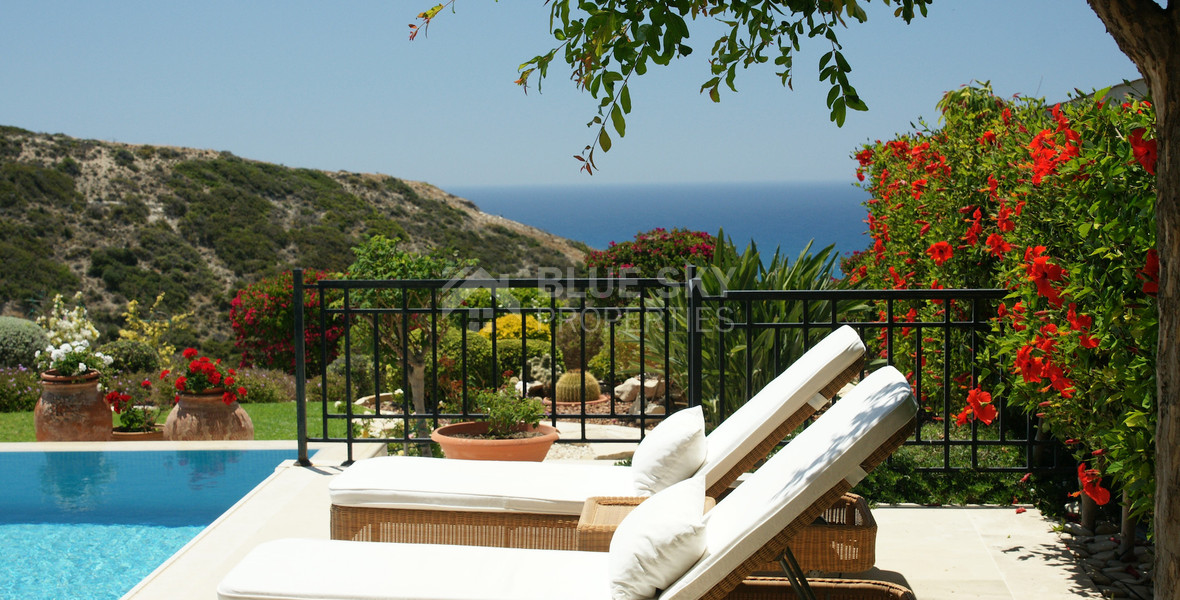 For sale Luxury 5+1 Bedroom Detached Villa with Panoramic Sea Views in Aphrodite Hills