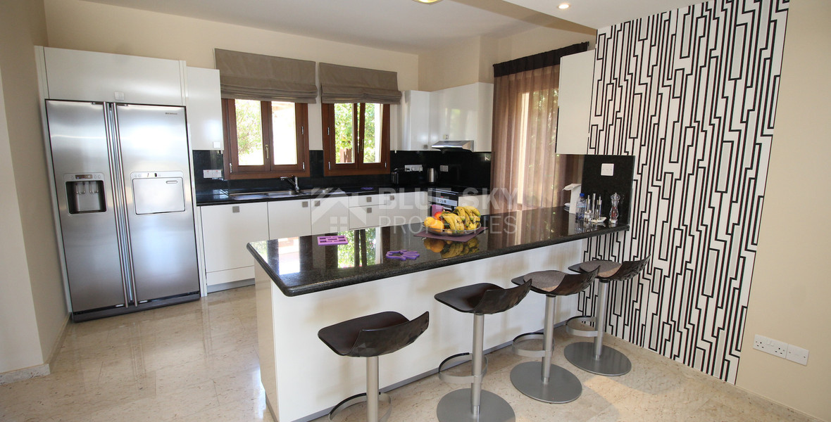 For sale Luxury 5+1 Bedroom Detached Villa with Panoramic Sea Views in Aphrodite Hills
