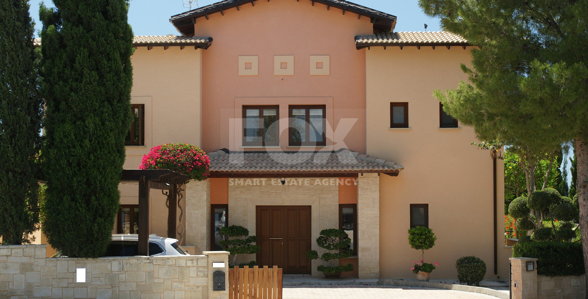 For sale Luxury 5+1 Bedroom Detached Villa with Panoramic Sea Views in Aphrodite Hills