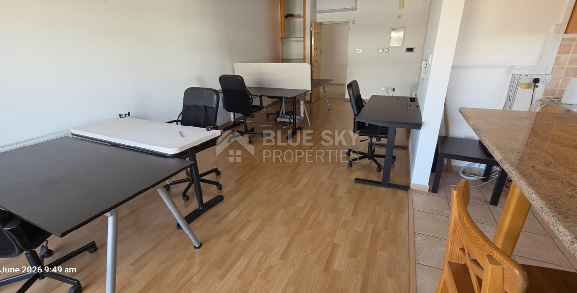 Office for Rent in Neapoli, Limassol – Fully Furnished 100m² Professional Space
