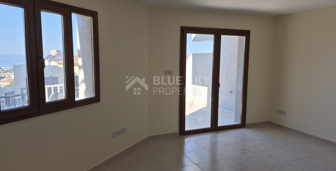 Renovated Two Bedroom Maisonette for Rent in Peyia