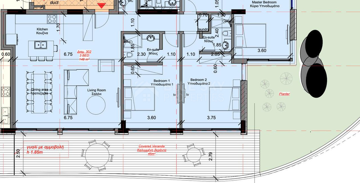 Luxury Three-Bedroom Designer Apartment in a Prestigious Beachfront Lifestyle Development, Pyrgos