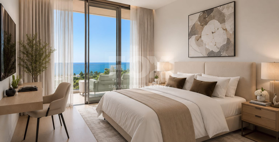 Luxury Three-Bedroom Designer Apartment in a Prestigious Beachfront Lifestyle Development, Pyrgos