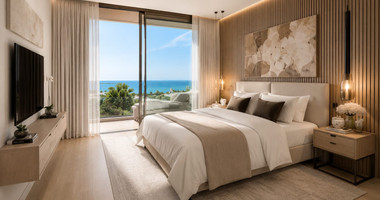 Luxury Three-Bedroom Designer Apartment in a Prestigious Beachfront Lifestyle Development, Pyrgos