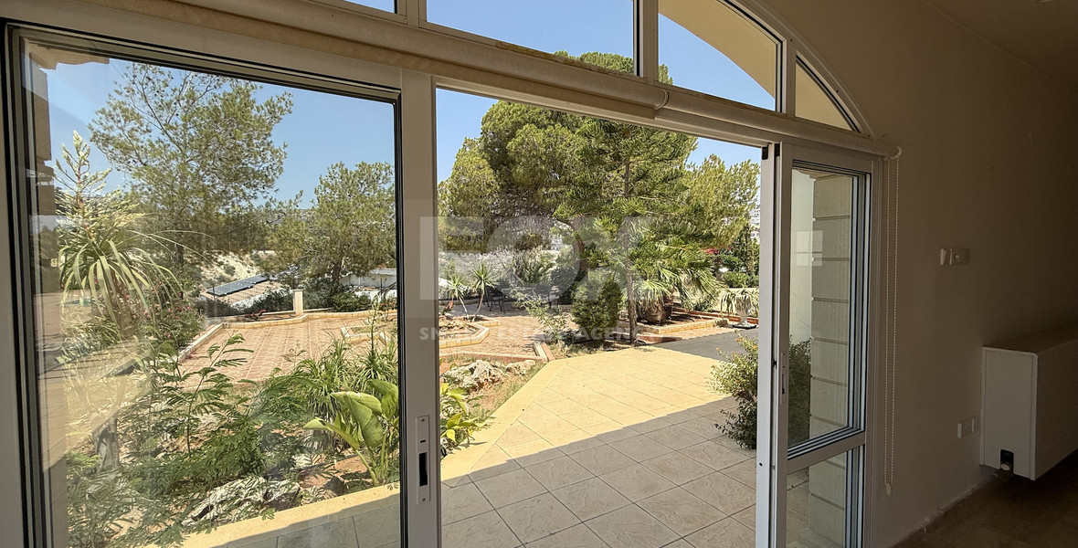 SALE  EXCLUSIVE LISTING large villa on 4,929 sqm of land in Agios Tychonas with panoramic unobstructed sea views- private road and drive in.