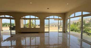SALE  EXCLUSIVE LISTING large villa on 4,929 sqm of land in Agios Tychonas with panoramic unobstructed sea views- private road and drive in.