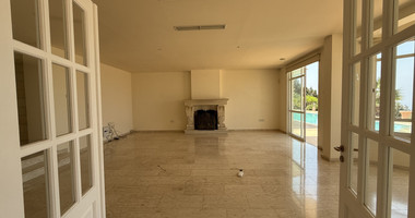 sale: large villa on 4,929 sqm of land in Agios Tychonas with panoramic unobstructed sea views- private road and drive in.