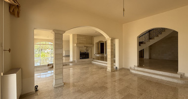SALE  EXCLUSIVE LISTING large villa on 4,929 sqm of land in Agios Tychonas with panoramic unobstructed sea views- private road and drive in.