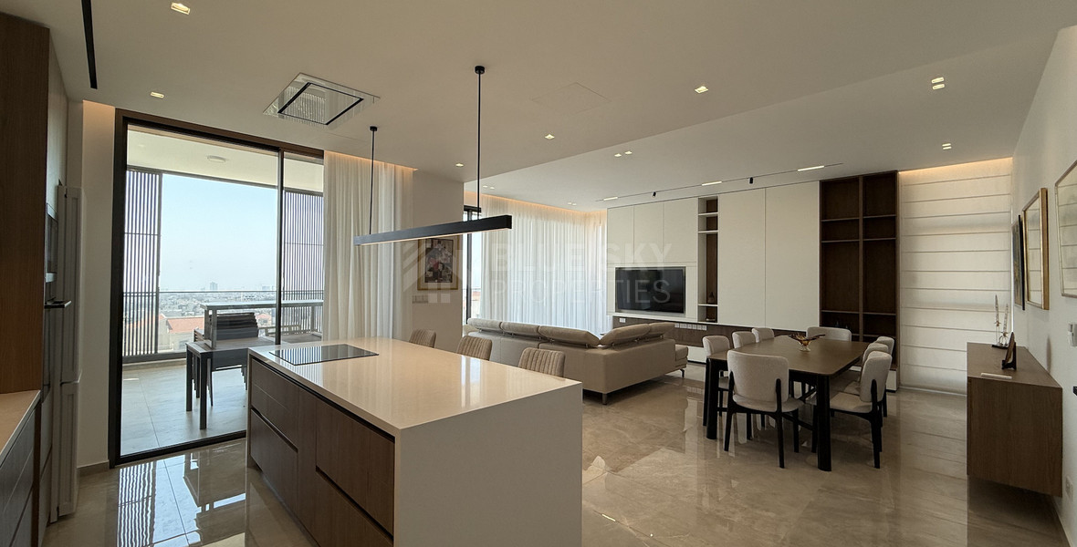 RENT: Luxury Whole-Floor 3-Bedroom Apartment in a Prime Limassol Location