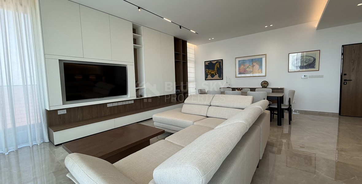 RENT: Luxury Whole-Floor 3-Bedroom Apartment in a Prime Limassol Location