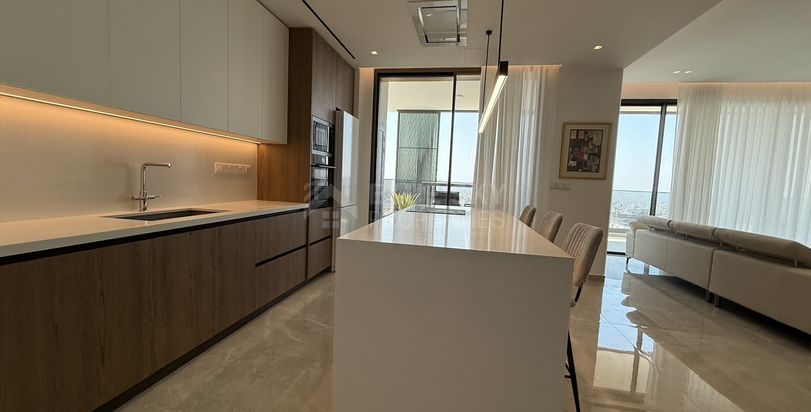 RENT: Luxury Whole-Floor 3-Bedroom Apartment in a Prime Limassol Location