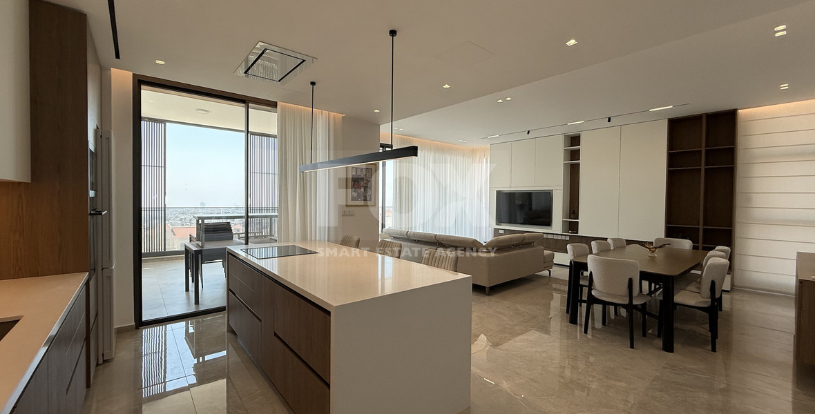 RENT: Luxury Whole-Floor 3-Bedroom Apartment in a Prime Limassol Location