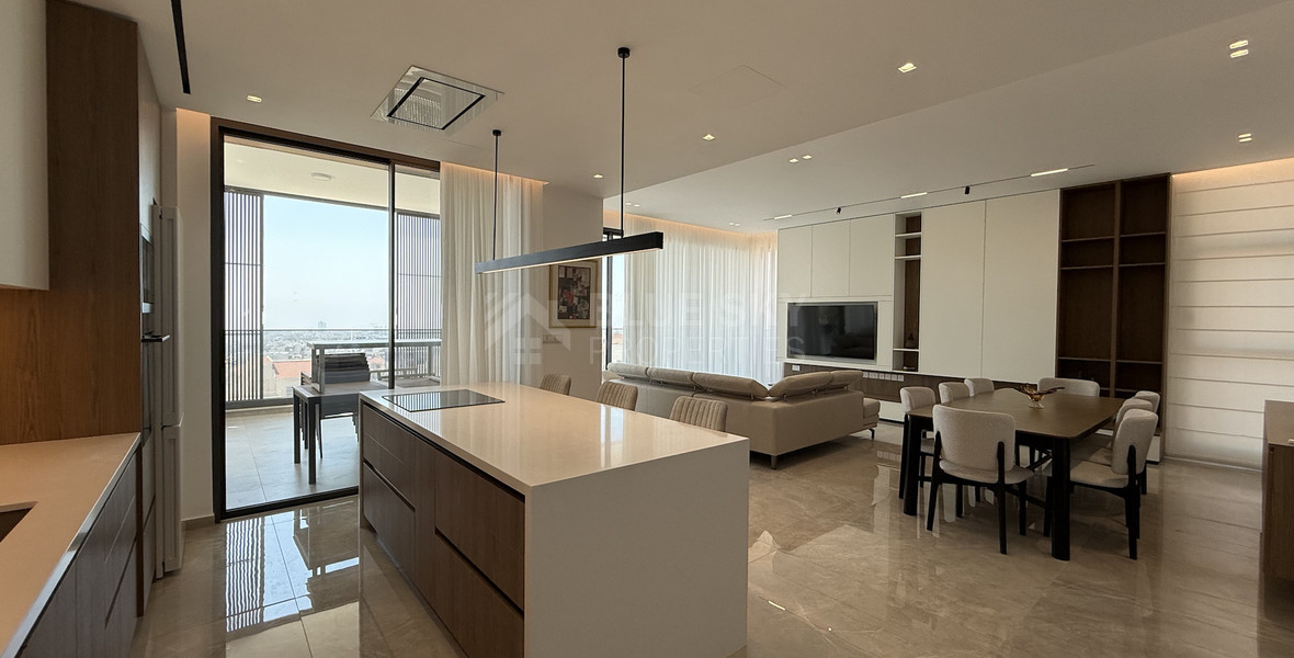 RENT: Luxury Whole-Floor 3-Bedroom Apartment in a Prime Limassol Location