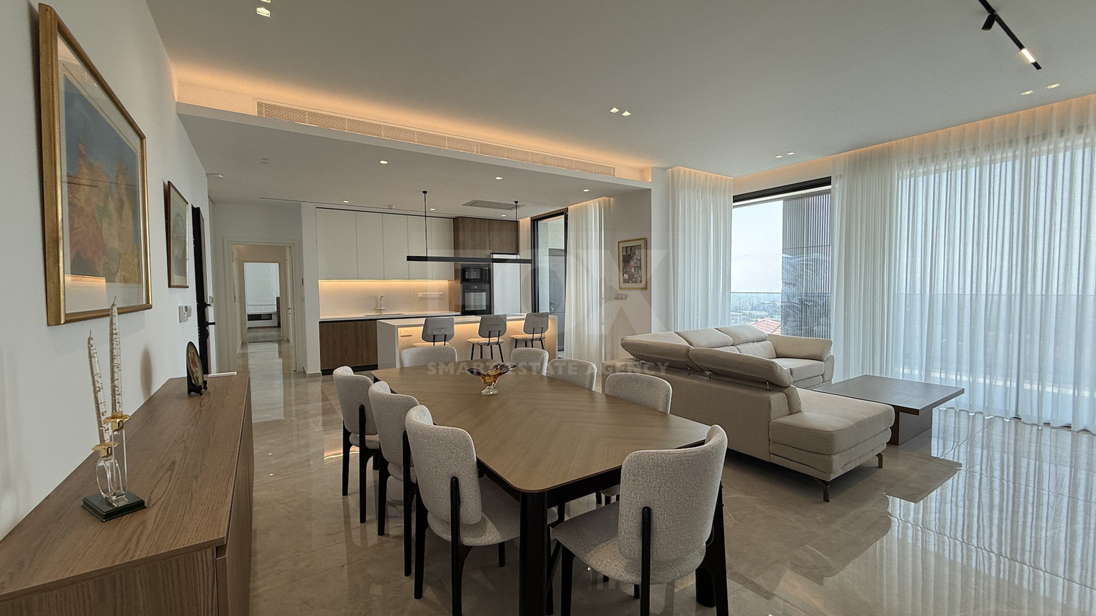 RENT: Luxury Whole-Floor 3-Bedroom Apartment in a Prime Limassol Location