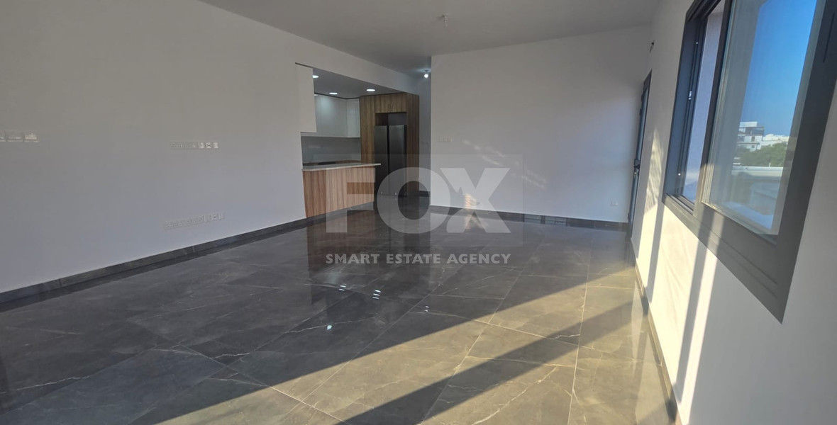 Brand-New Three Bedroom Full-Floor Apartment with Private Roof Garden for Rent in Zakaki, Limassol