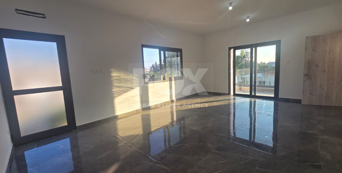 Brand-New Three Bedroom Full-Floor Apartment with Private Roof Garden for Rent in Zakaki, Limassol