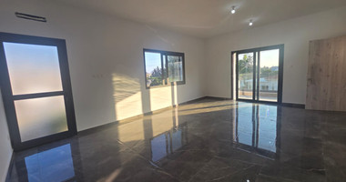 Brand-New Three Bedroom Full-Floor Apartment with Private Roof Garden for Rent in Zakaki, Limassol