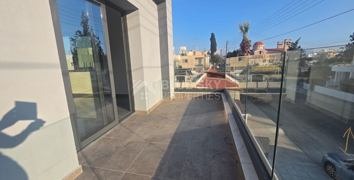 Brand-New Three Bedroom Full-Floor Apartment with Private Roof Garden for Rent in Zakaki, Limassol