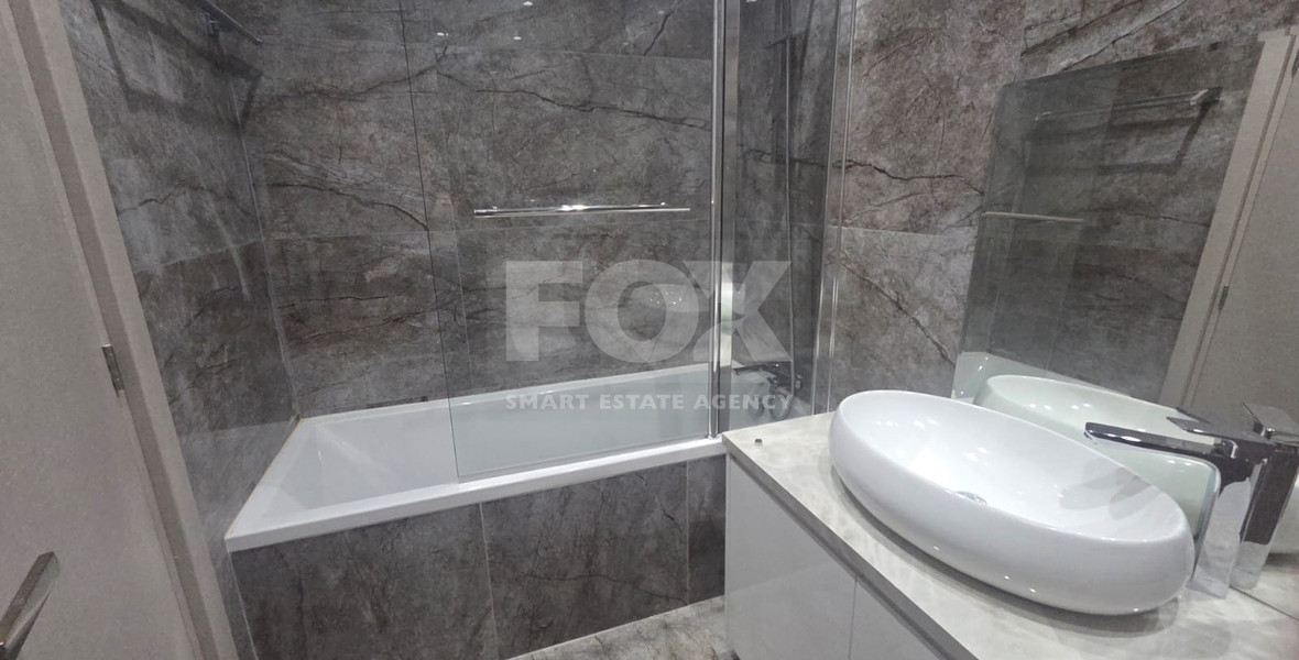 Brand-New Three Bedroom Full-Floor Apartment with Private Roof Garden for Rent in Zakaki, Limassol