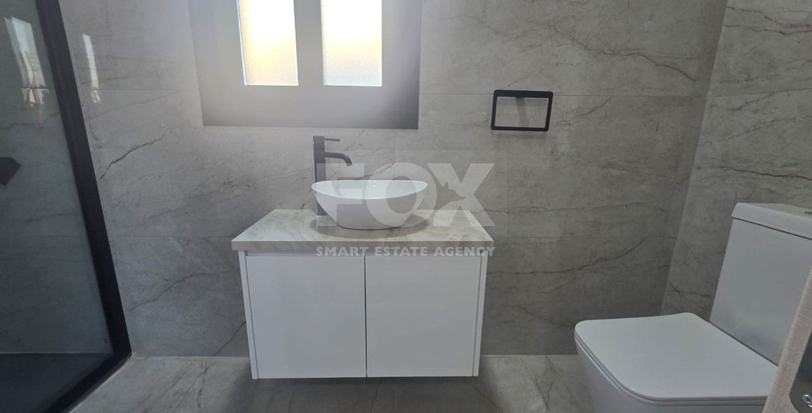 Brand-New Three Bedroom Full-Floor Apartment with Private Roof Garden for Rent in Zakaki, Limassol