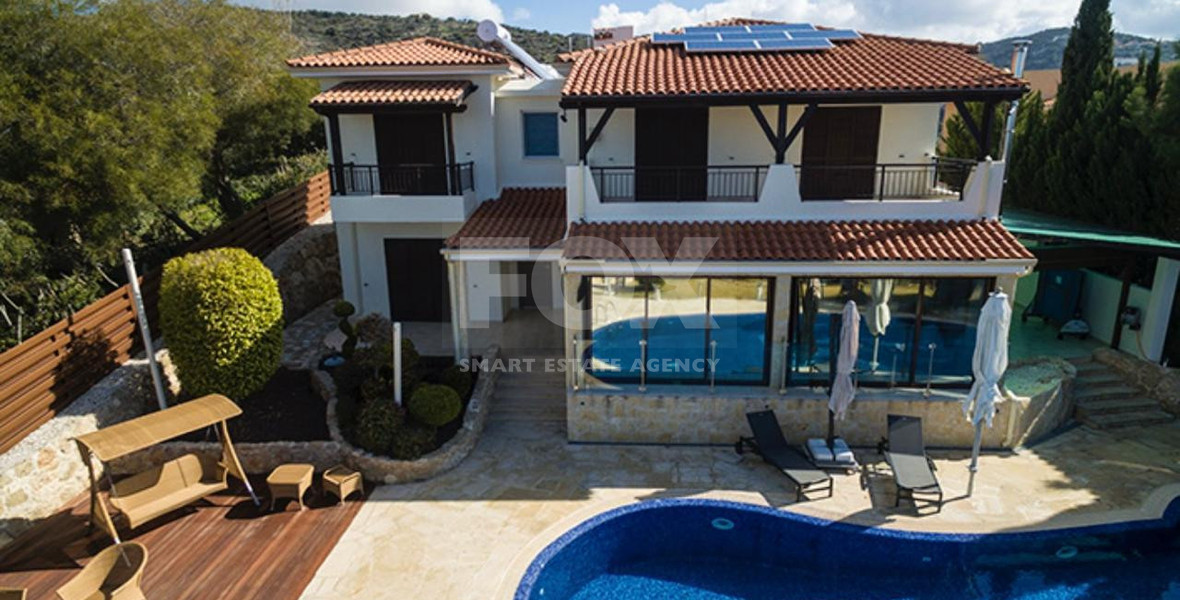 For sale four Bedroom Villa in Exclusive Kamares, Paphos