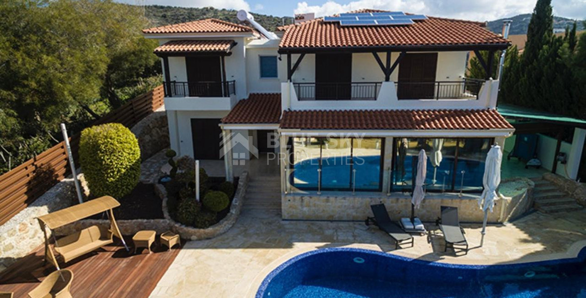 For sale four Bedroom Villa in Exclusive Kamares, Paphos