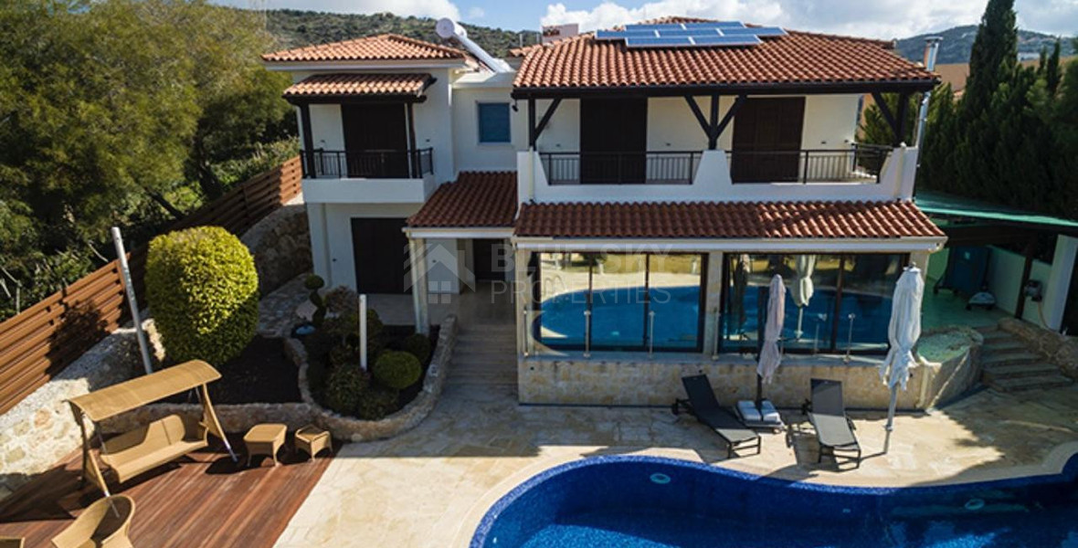 For sale four Bedroom Villa in Exclusive Kamares, Paphos