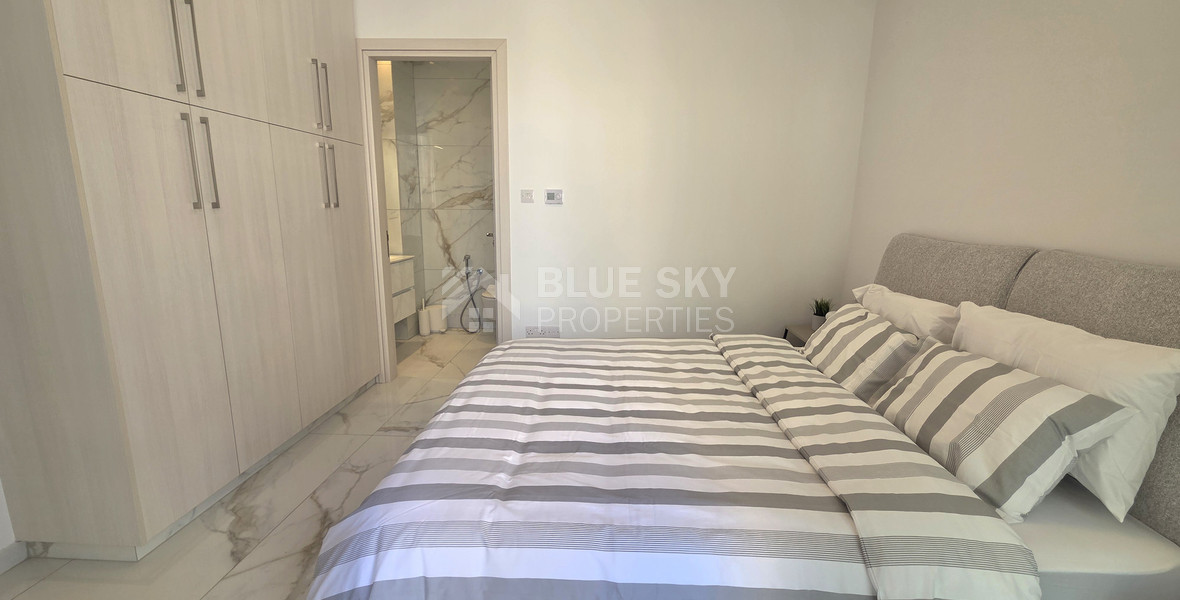 Be the First tenant, Move Into Luxury, Seafront Living, Exclusive 131m² Two Bedroom apartment for rent in the Heart of Neapoli, Limassol