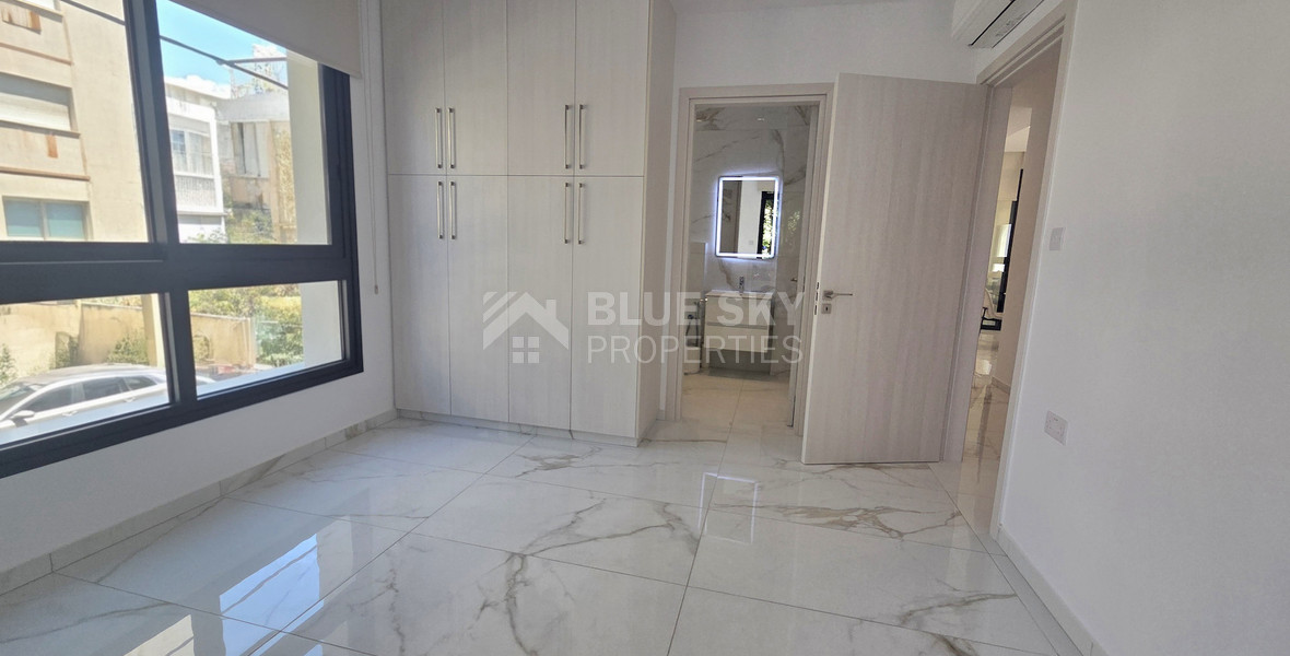 Be the First tenant, Move Into Luxury, Seafront Living, Exclusive 131m² Two Bedroom apartment for rent in the Heart of Neapoli, Limassol