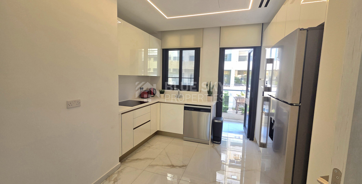 Be the First tenant, Move Into Luxury, Seafront Living, Exclusive 131m² Two Bedroom apartment for rent in the Heart of Neapoli, Limassol