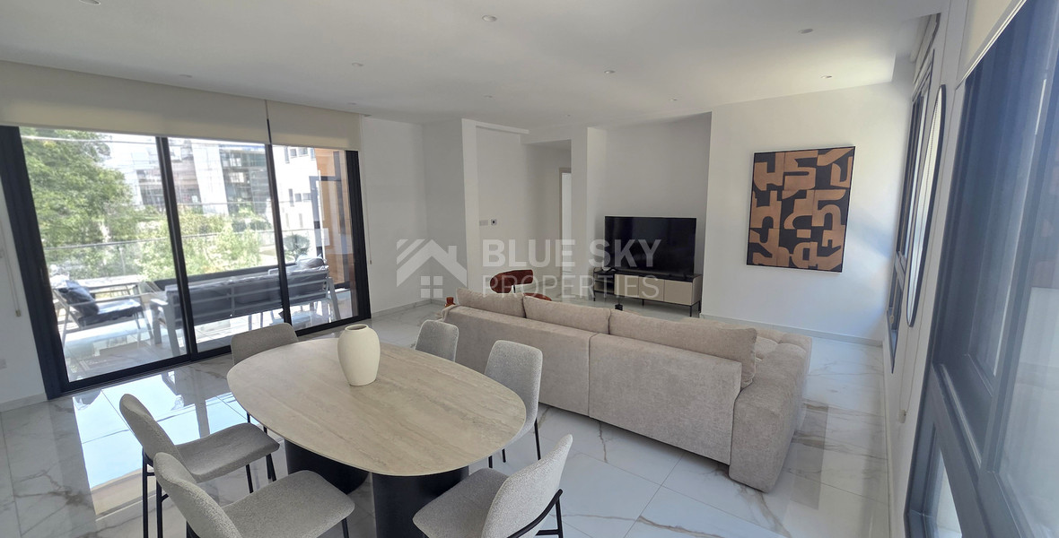 Be the First tenant, Move Into Luxury, Seafront Living, Exclusive 131m² Two Bedroom apartment for rent in the Heart of Neapoli, Limassol