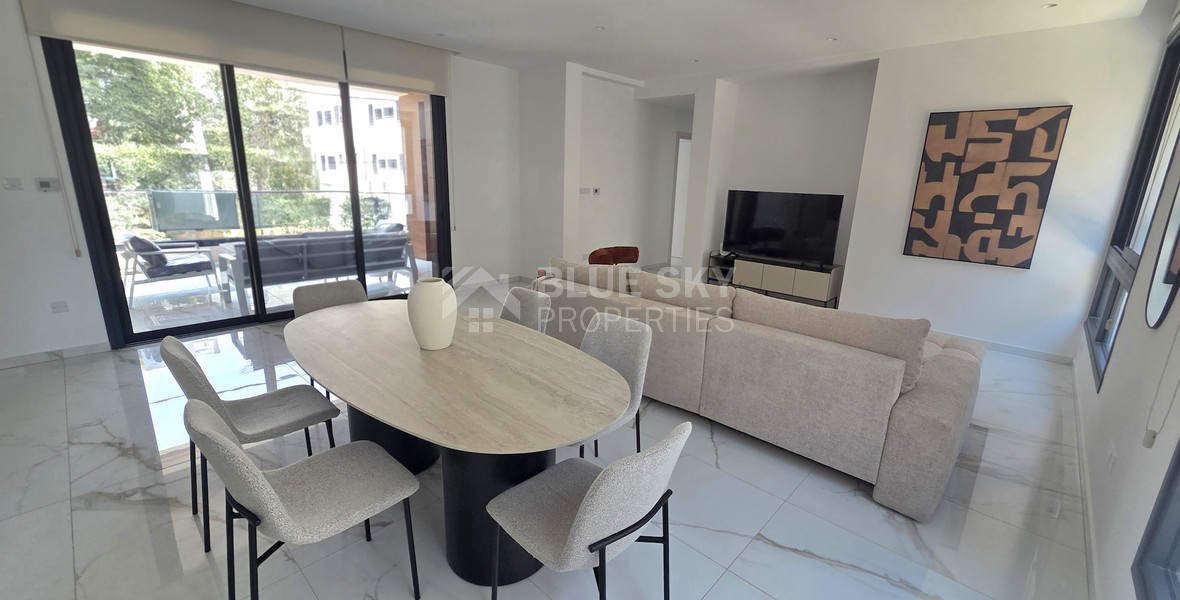 Be the First tenant, Move Into Luxury, Seafront Living, Exclusive 131m² Two Bedroom apartment for rent in the Heart of Neapoli, Limassol