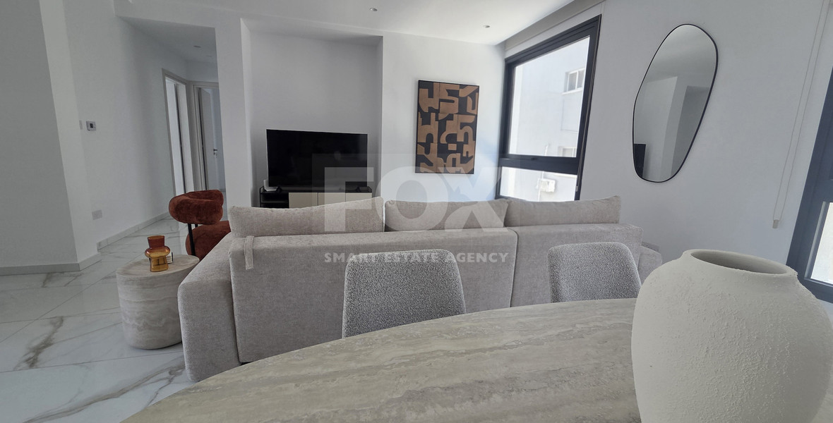 Be the First tenant, Move Into Luxury, Seafront Living, Exclusive 131m² Two Bedroom apartment for rent in the Heart of Neapoli, Limassol