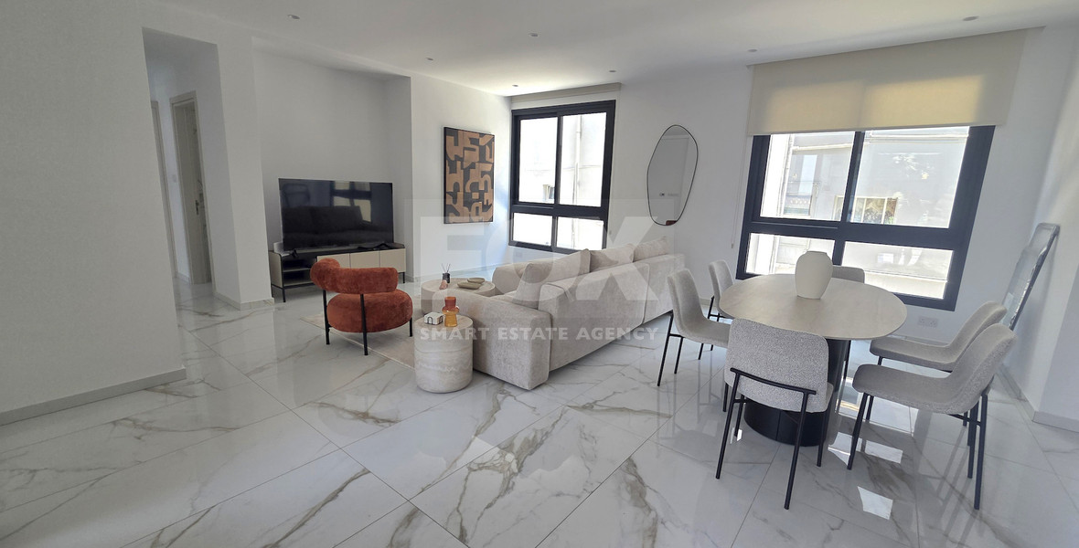 Be the First tenant, Move Into Luxury, Seafront Living, Exclusive 131m² Two Bedroom apartment for rent in the Heart of Neapoli, Limassol