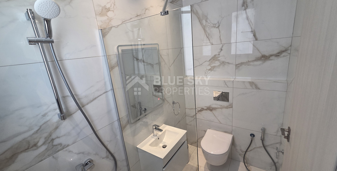 Be the First tenant, Move Into Luxury, Seafront Living, Exclusive 131m² Two Bedroom apartment for rent in the Heart of Neapoli, Limassol