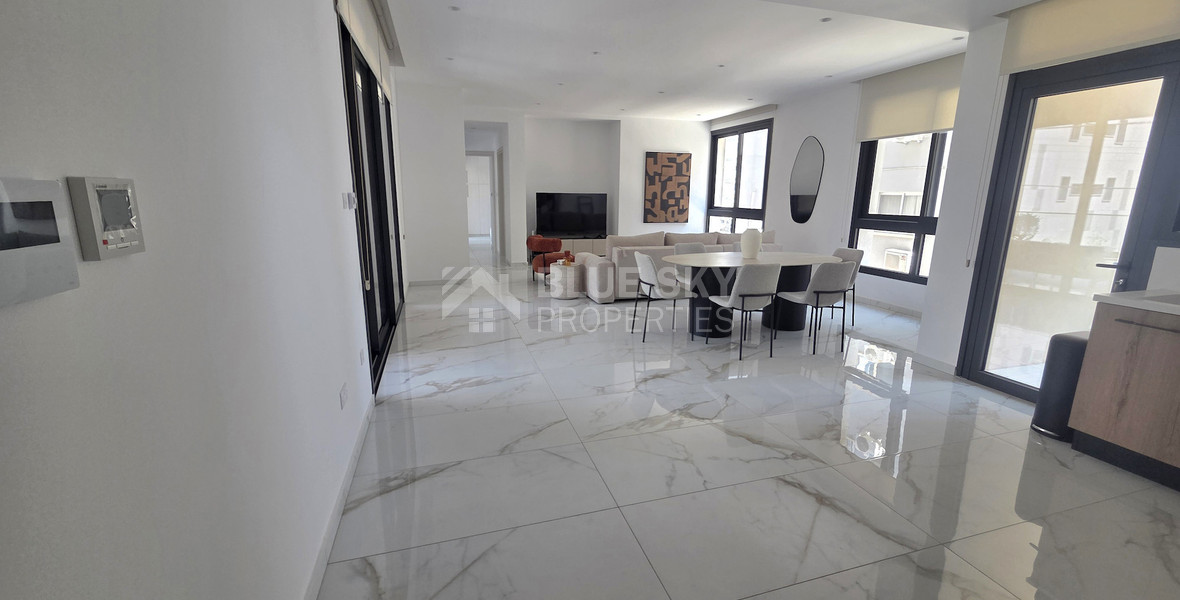 Be the First tenant, Move Into Luxury, Seafront Living, Exclusive 131m² Two Bedroom apartment for rent in the Heart of Neapoli, Limassol