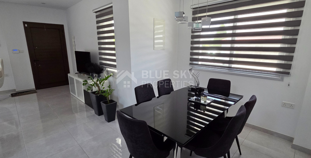 Modern Fully Furnished Three-Bedroom House for Sale in Kato Polemidia | No VAT