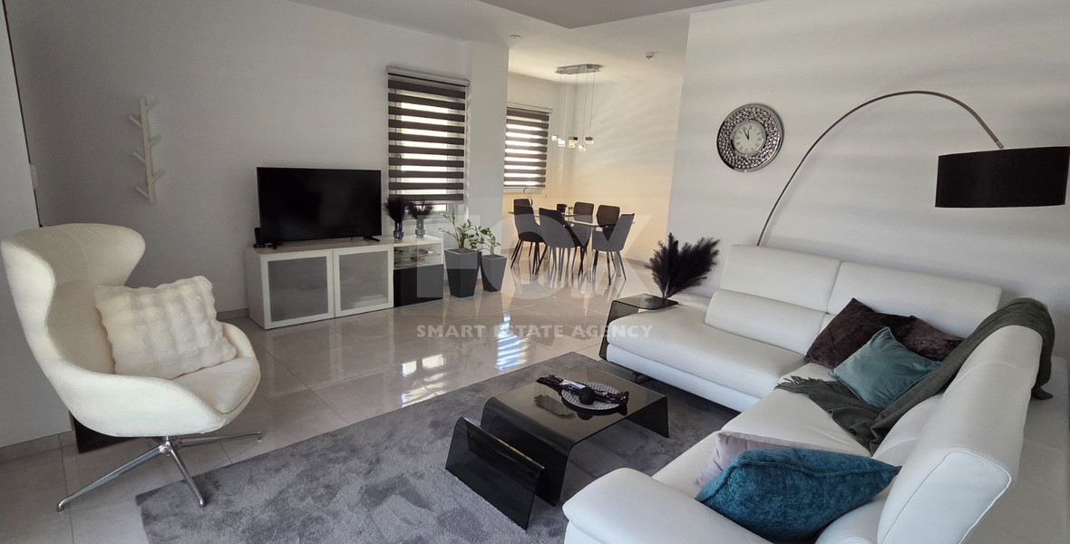 Modern Fully Furnished Three-Bedroom House for Sale in Kato Polemidia | No VAT