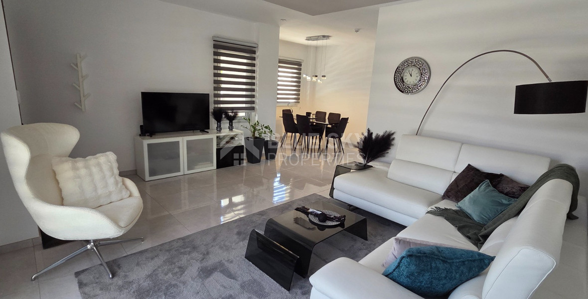 Modern Fully Furnished Three-Bedroom House for Sale in Kato Polemidia | No VAT