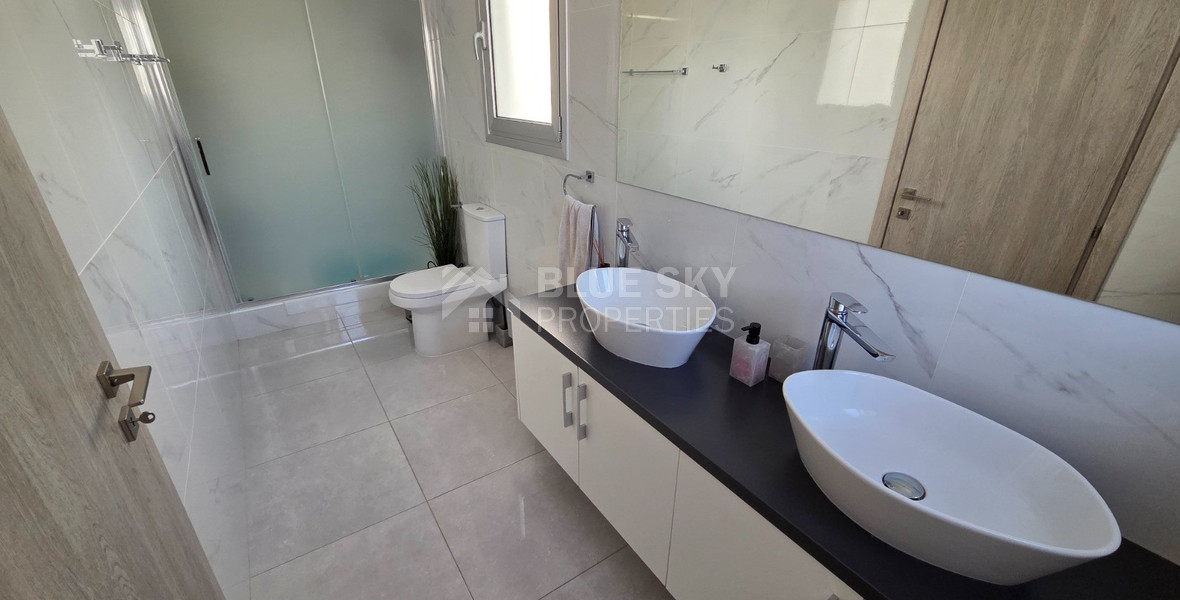 Modern Fully Furnished Three-Bedroom House for Sale in Kato Polemidia | No VAT