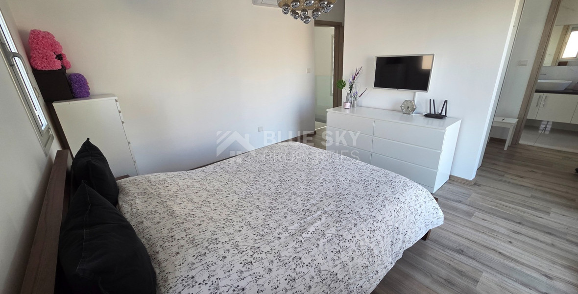 Modern Fully Furnished Three-Bedroom House for Sale in Kato Polemidia | No VAT